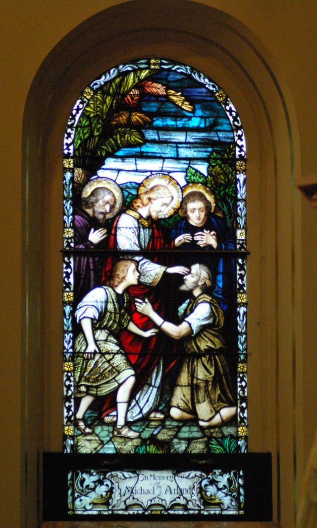 St Francis Xavier Cathedral: Stained Glass Windows